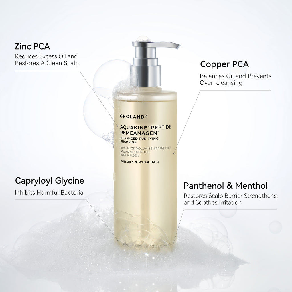 Groland Platinum Advanced Purifying Shampoo (For Oily Scalp)