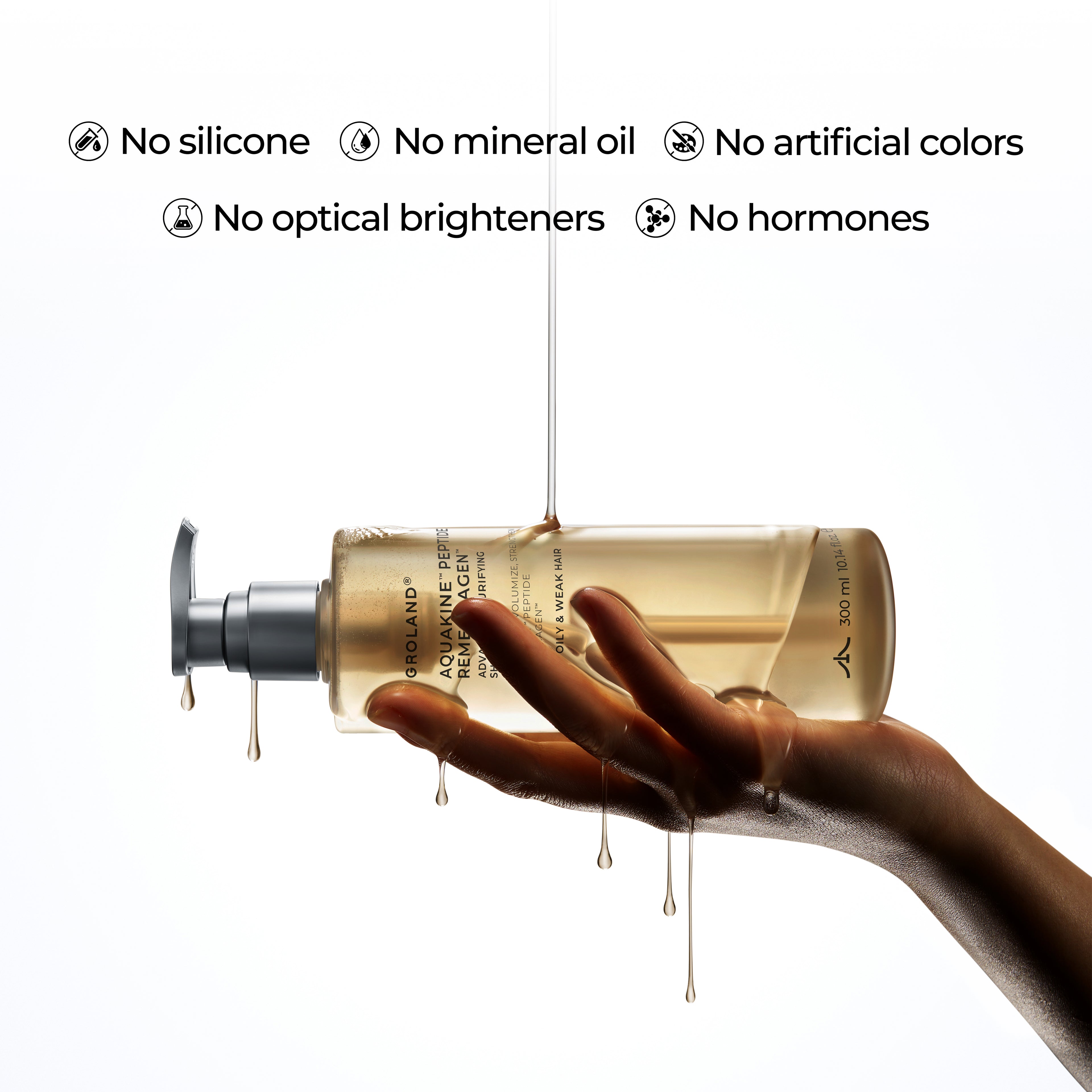 Groland Platinum Advanced Purifying Shampoo (For Oily Scalp)