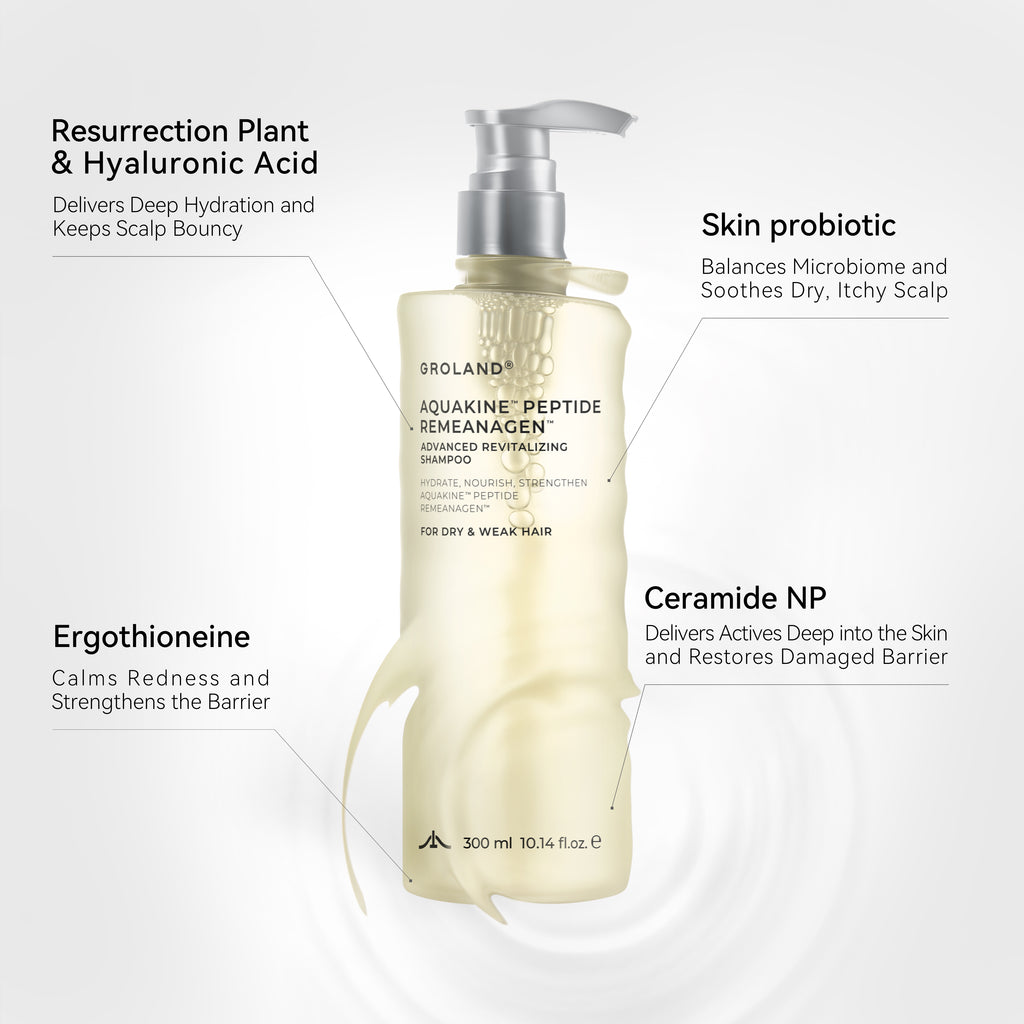 Groland Platinum Advanced Revitalizing Shampoo (For Dry Scalp)