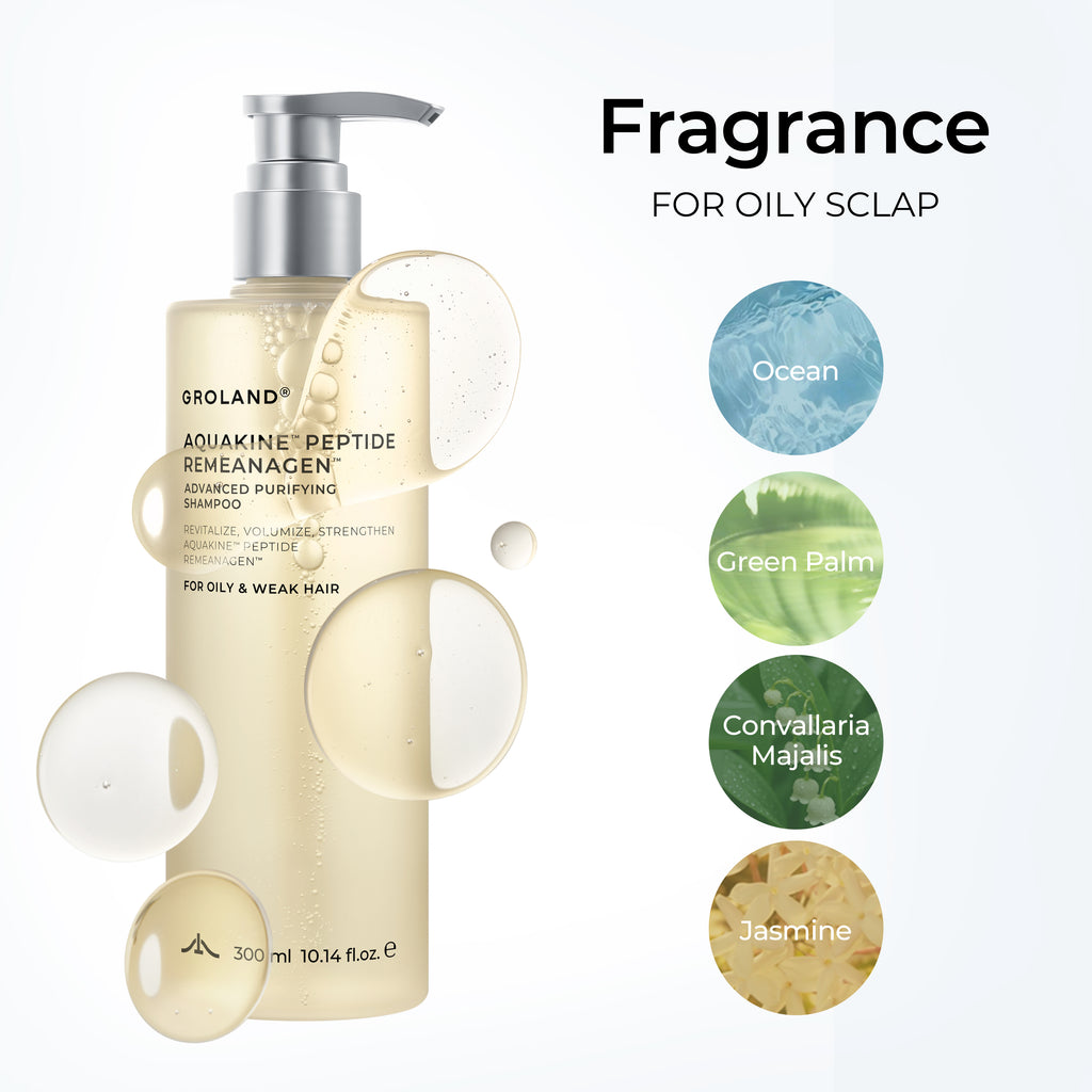 Groland Platinum Advanced Purifying Shampoo (For Oily Scalp)