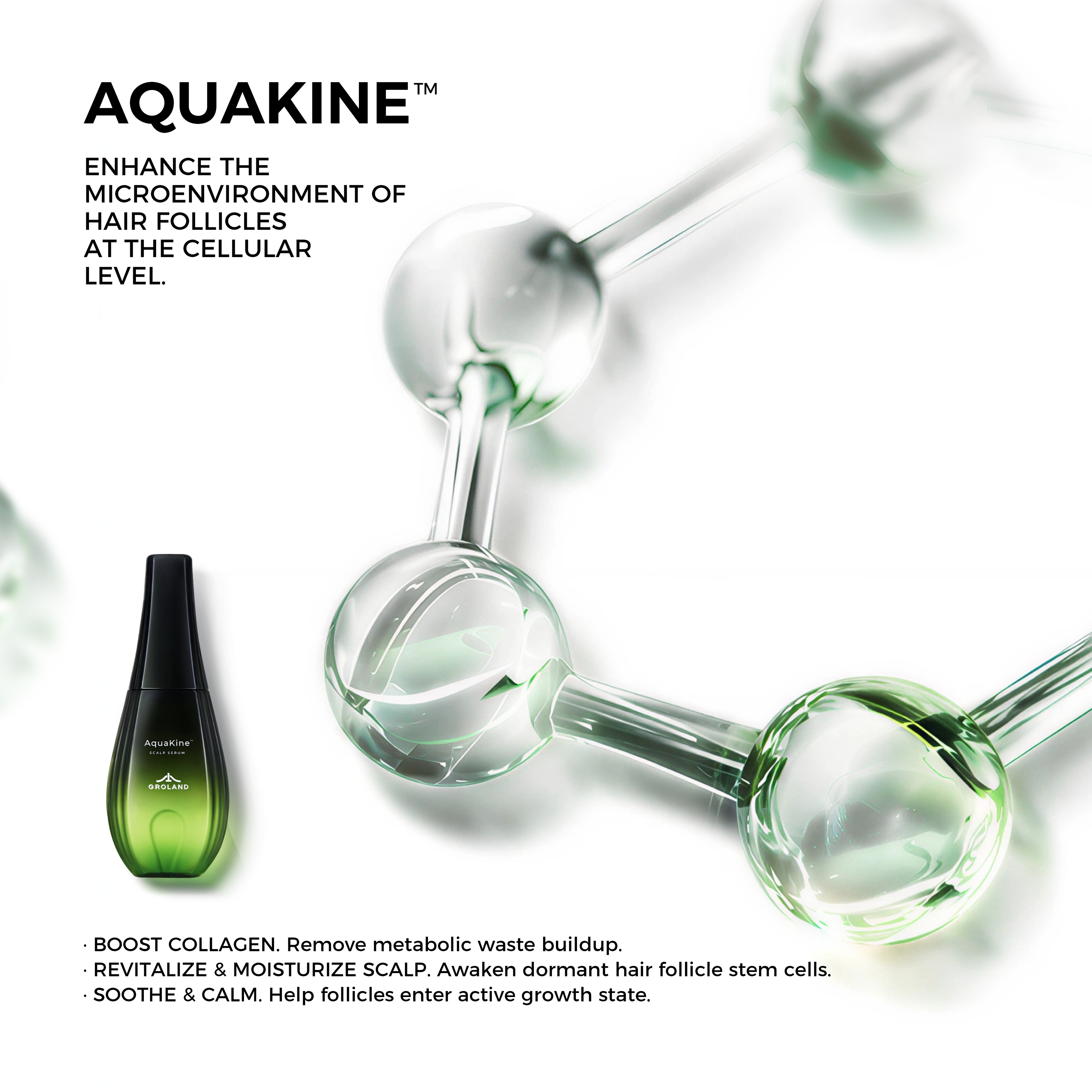 Groland<sup>™</sup>AquaKine<sup>™</sup>  scalp serum